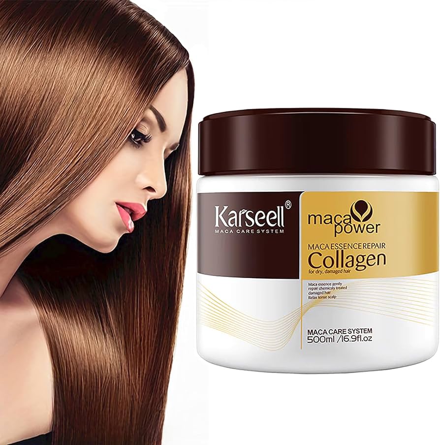Karseell Collagen Hair Treatment Deep Repair Conditioning Argan Oil Collagen Hair Mask