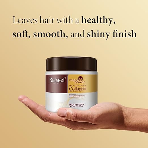 Karseell Collagen Hair Treatment Deep Repair Conditioning Argan Oil Collagen Hair Mask