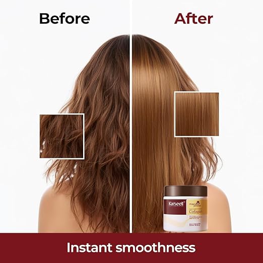 Karseell Collagen Hair Treatment Deep Repair Conditioning Argan Oil Collagen Hair Mask