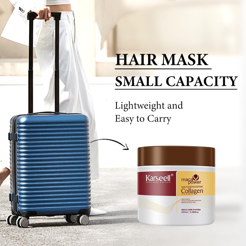 Karseell Collagen Hair Treatment Deep Repair Conditioning Argan Oil Collagen Hair Mask