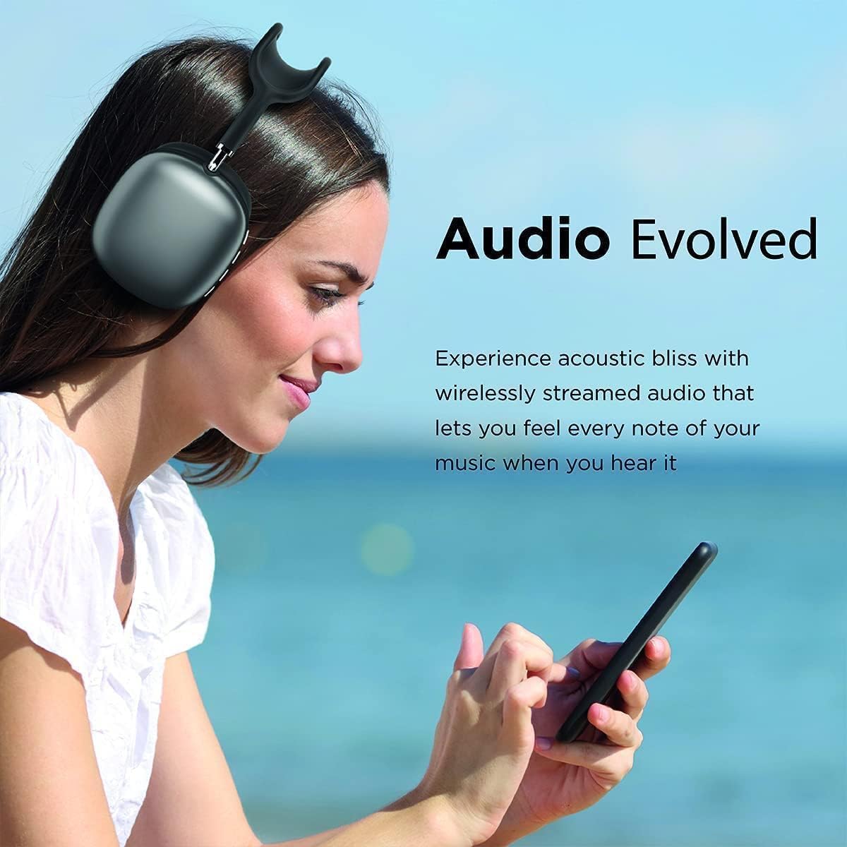 P9 Wireless Bluetooth Headphones, Noise Cancelling Music Sport Headset, Lightweight & Durable Gaming Sound, Long Battery Life & Dual Mode, Premium Sound Quality