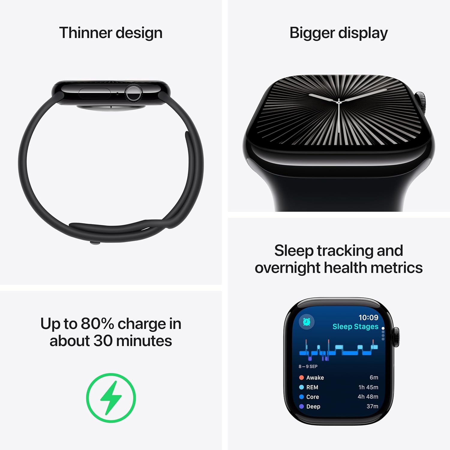 Apple Watch Series 10 GPS + Cellular 46 mm Smartwatch