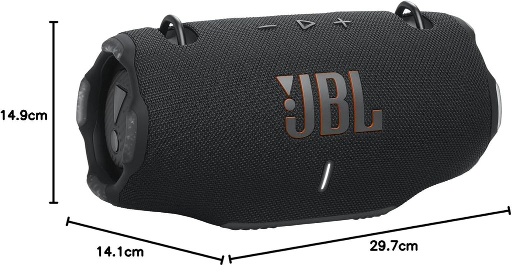 JBL Xtreme 4 Portable waterproof speaker with AURACAST (connect multiple Speaker), massive JBL Pro Sound and convenient shoulder strap