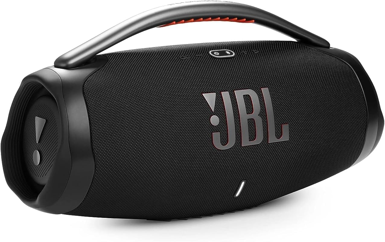 Boombox 3 Portable Speaker With Massive Signature Pro Sound Black
