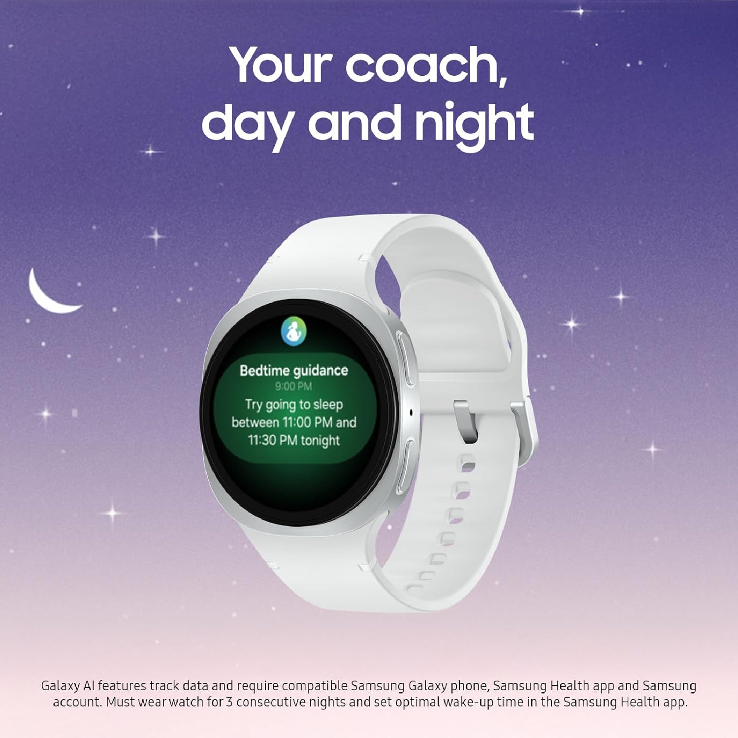 Samsung Galaxy Watch 8, 40mm Bluetooth Smartwatch, Cushion Design