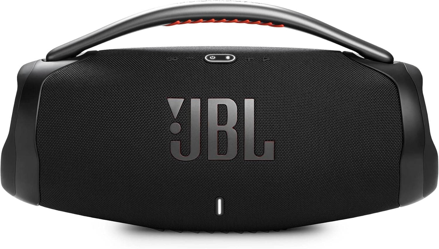 JBL Boombox 3 Portable Speaker, Massive Signature Pro Sound, Monstrous Bass, 24H Battery, IP67 Dust and Water Proof, Partyboost Enabled, Grip Handle, Bluetooth Streaming