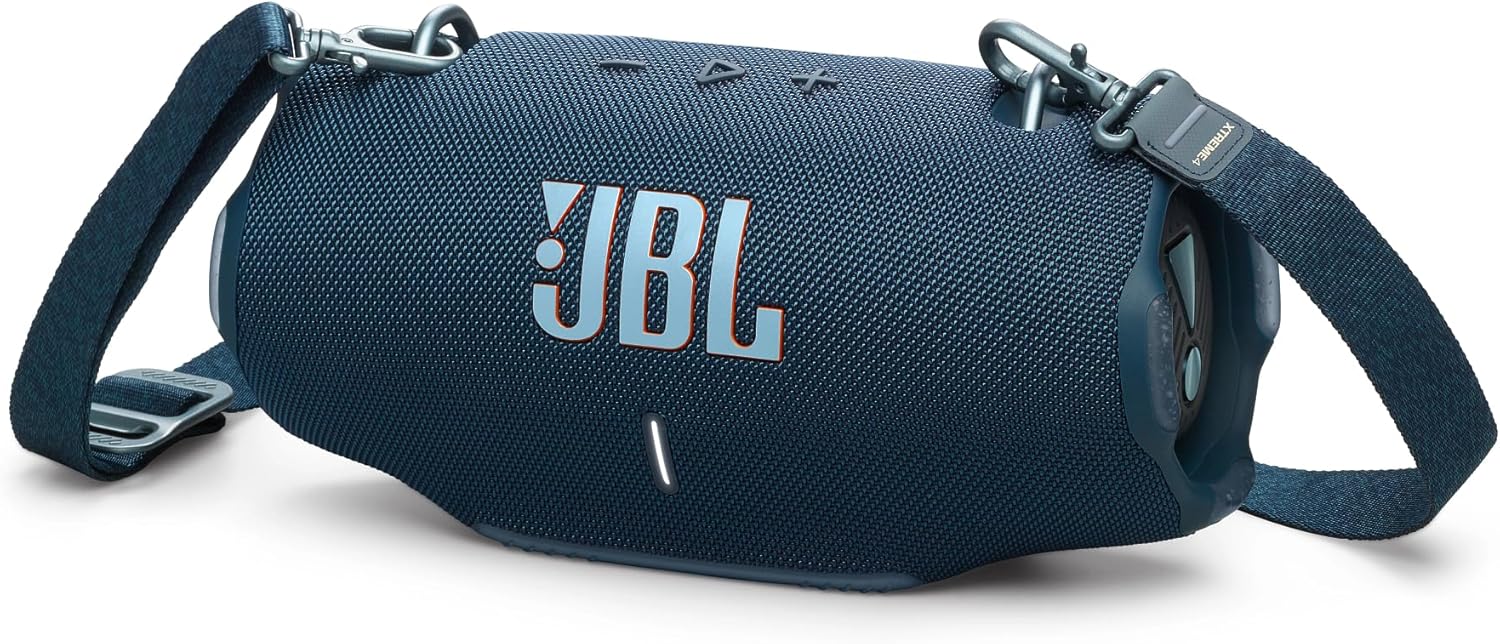 JBL Xtreme 4 Portable waterproof speaker with AURACAST (connect multiple Speaker), massive JBL Pro Sound and convenient shoulder strap