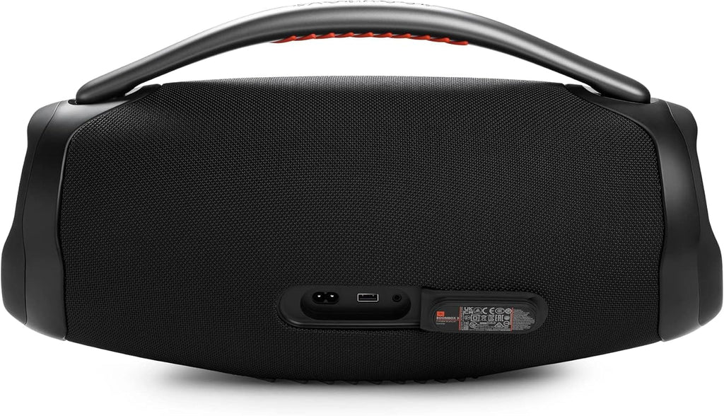 Boombox 3 Portable Speaker With Massive Signature Pro Sound Black