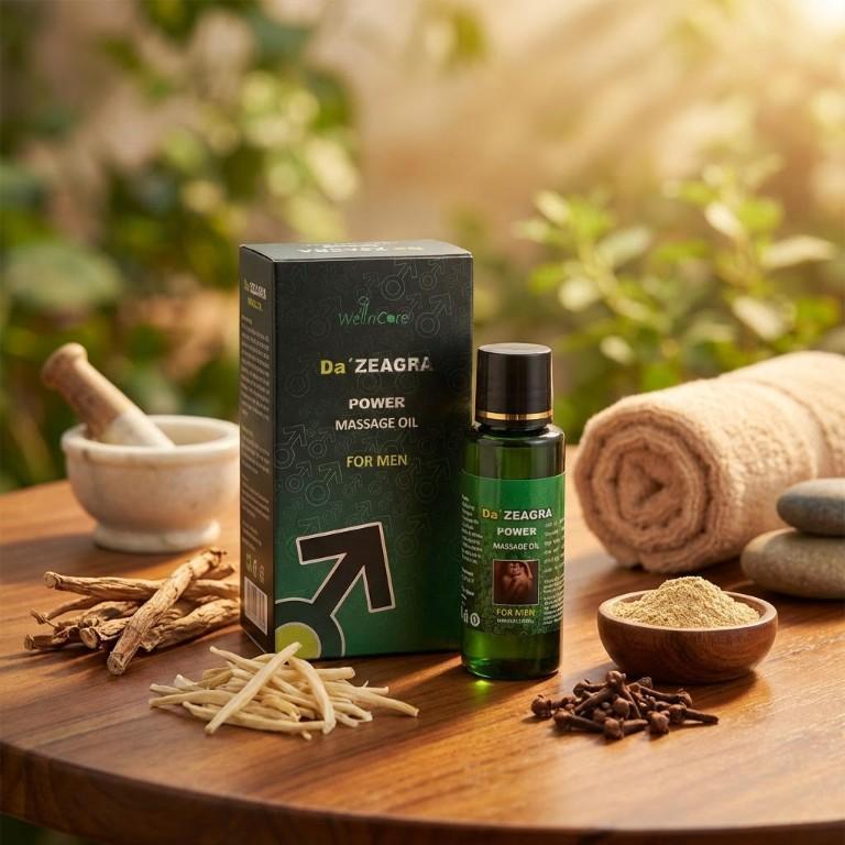 Da' ZEAGRA Power Massage Oil for men