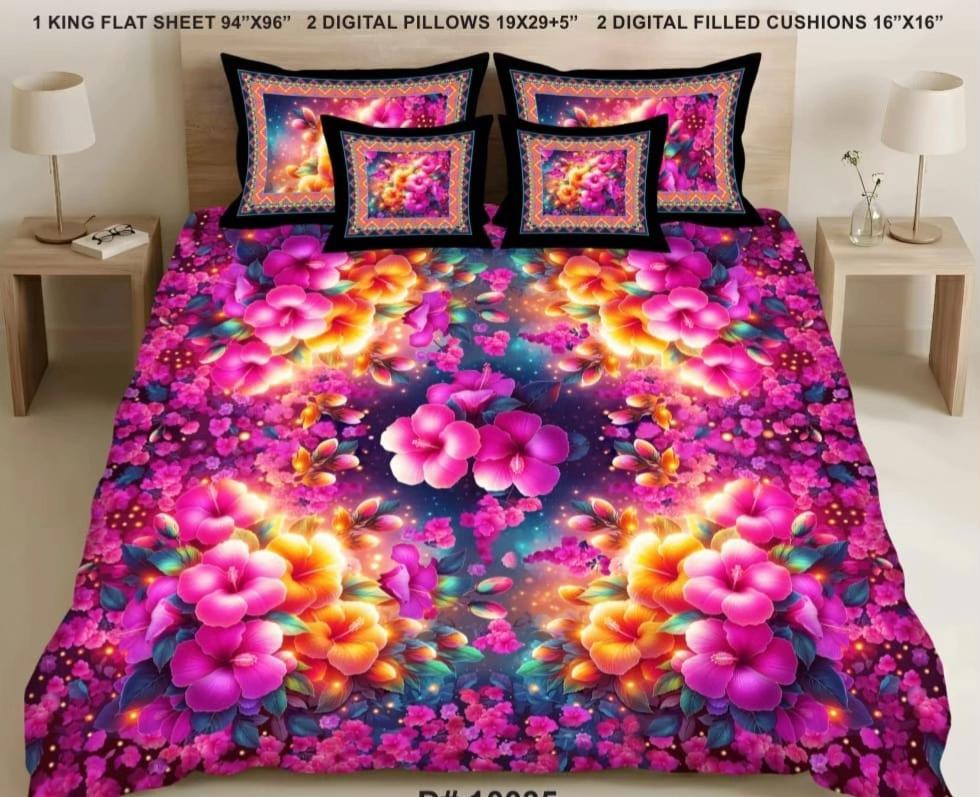 5D diamond bedsheet luxury bedsheets