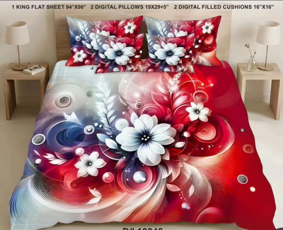 5D diamond bedsheet luxury bedsheets