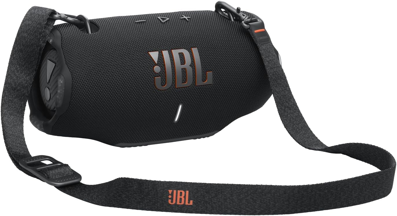 JBL Xtreme 4 Portable waterproof speaker with AURACAST (connect multiple Speaker), massive JBL Pro Sound and convenient shoulder strap